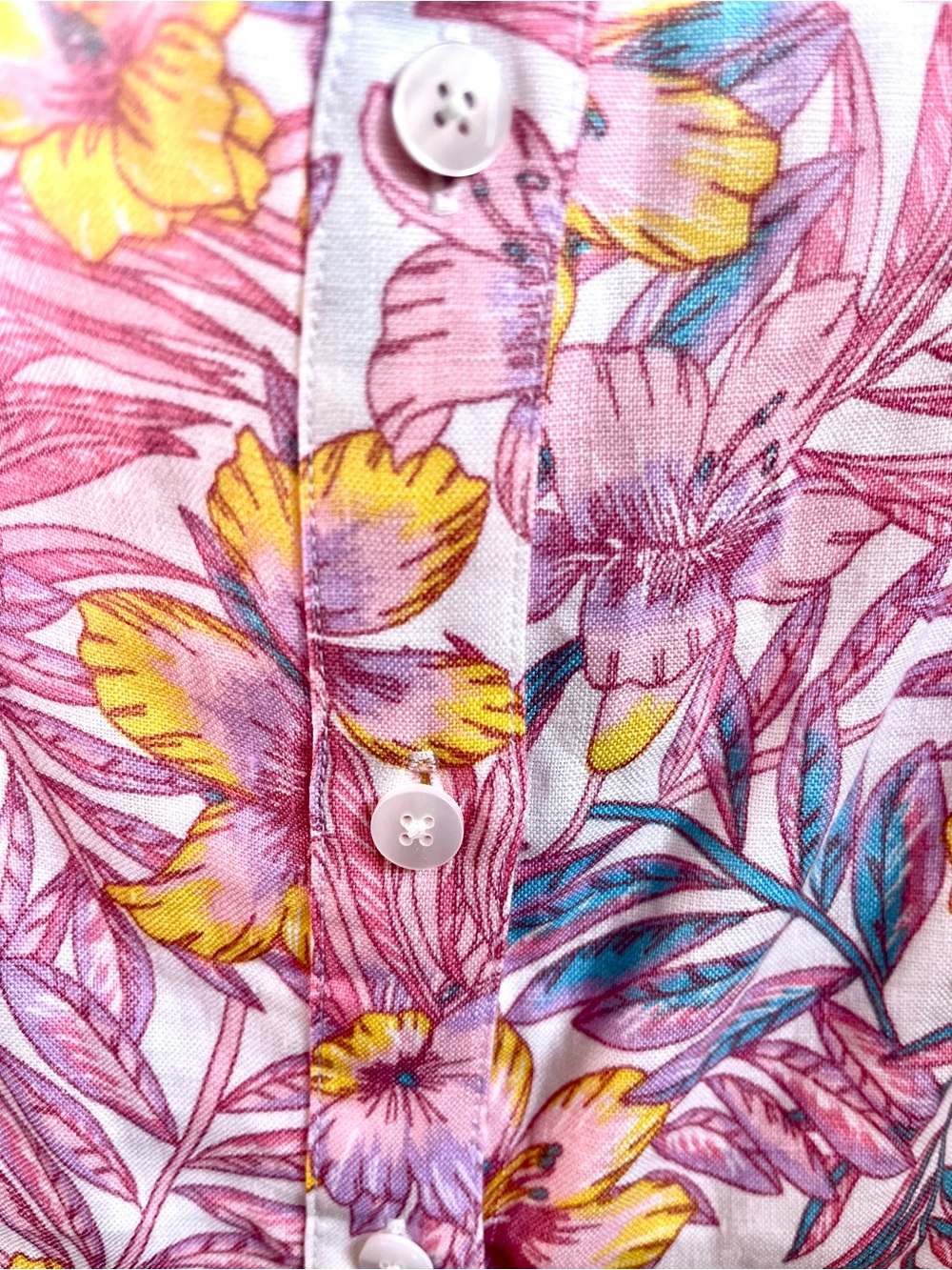 100% Linen Tropical Print Dress| Draper James by Reese Witherspoon